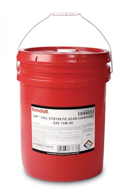 Kendallsyntheticgearlube75w90 10129408 Kendallsyntheticgearlube75w90 10129408