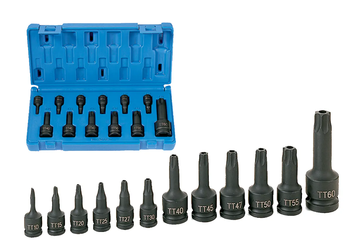 12-Piece Tamper-Proof Torx Driver Set | Fleet Maintenance