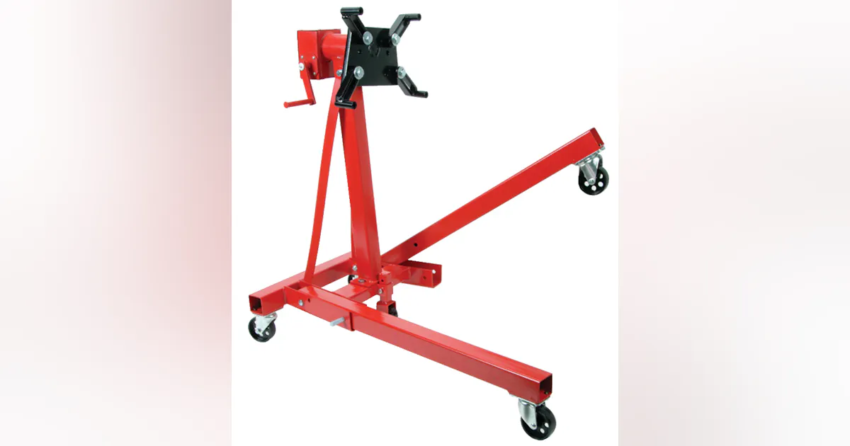 360-degree Rotatable Head, 1,250-pound capacity Engine Stand | Fleet ...