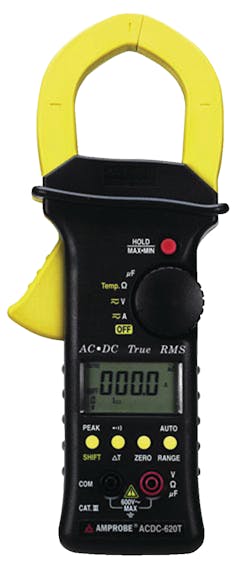 AC-DC 620T Clamp-on Multimeter is a high current amp probe. AC-DC 620T Clamp-on Multimeter is a high current amp probe.