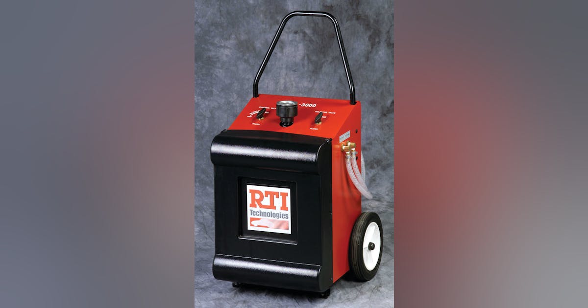 ACF-3000 A/C flush machine | Fleet Maintenance