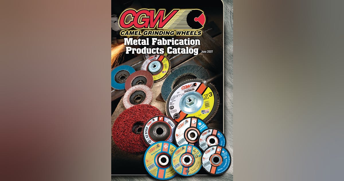 Camel Grinding Wheels abrasives catalog Fleet Maintenance