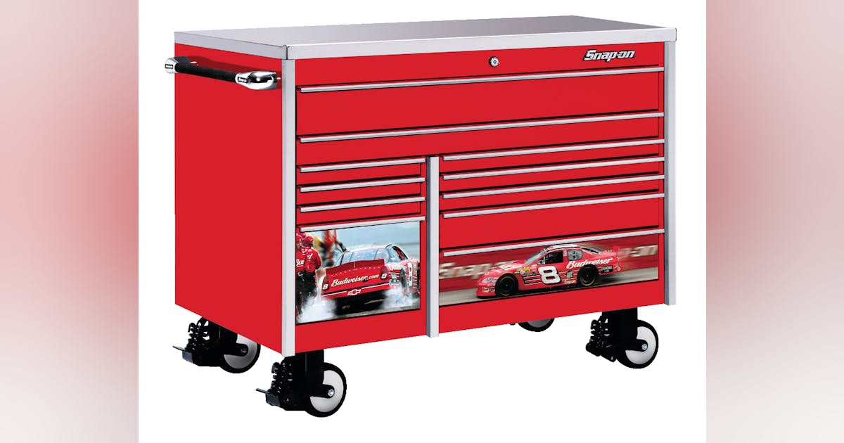 Dale earnhardt snap hot sale on tool box