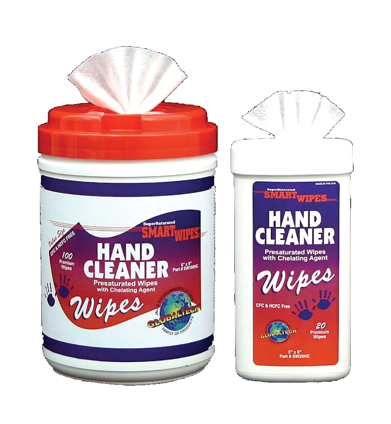 GlobalTech Hand Cleaner Wipes Fleet Maintenance