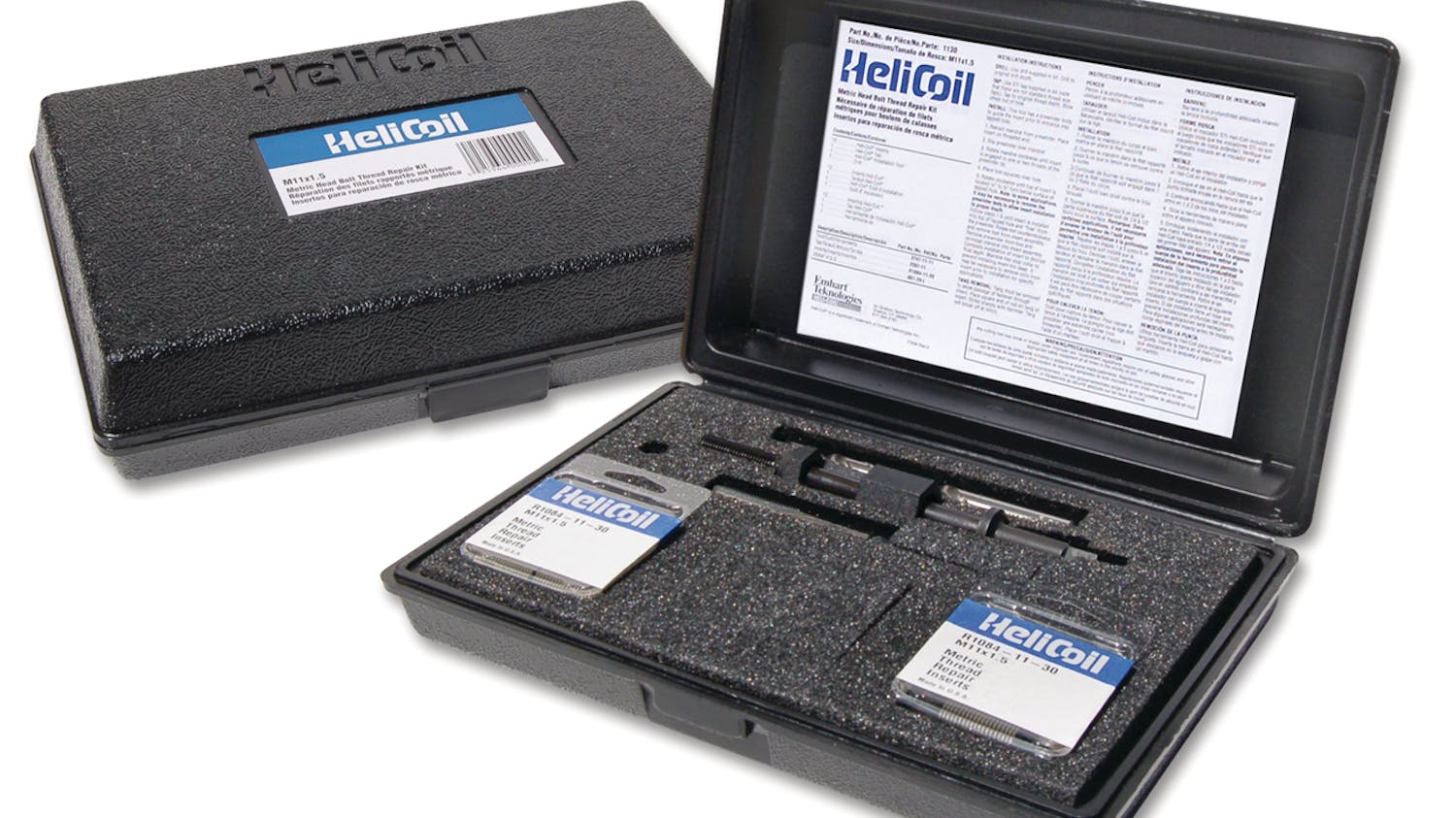 HeliCoil M11 x 1.5 Metric Head Bolt Thread Repair Kit Fleet Maintenance
