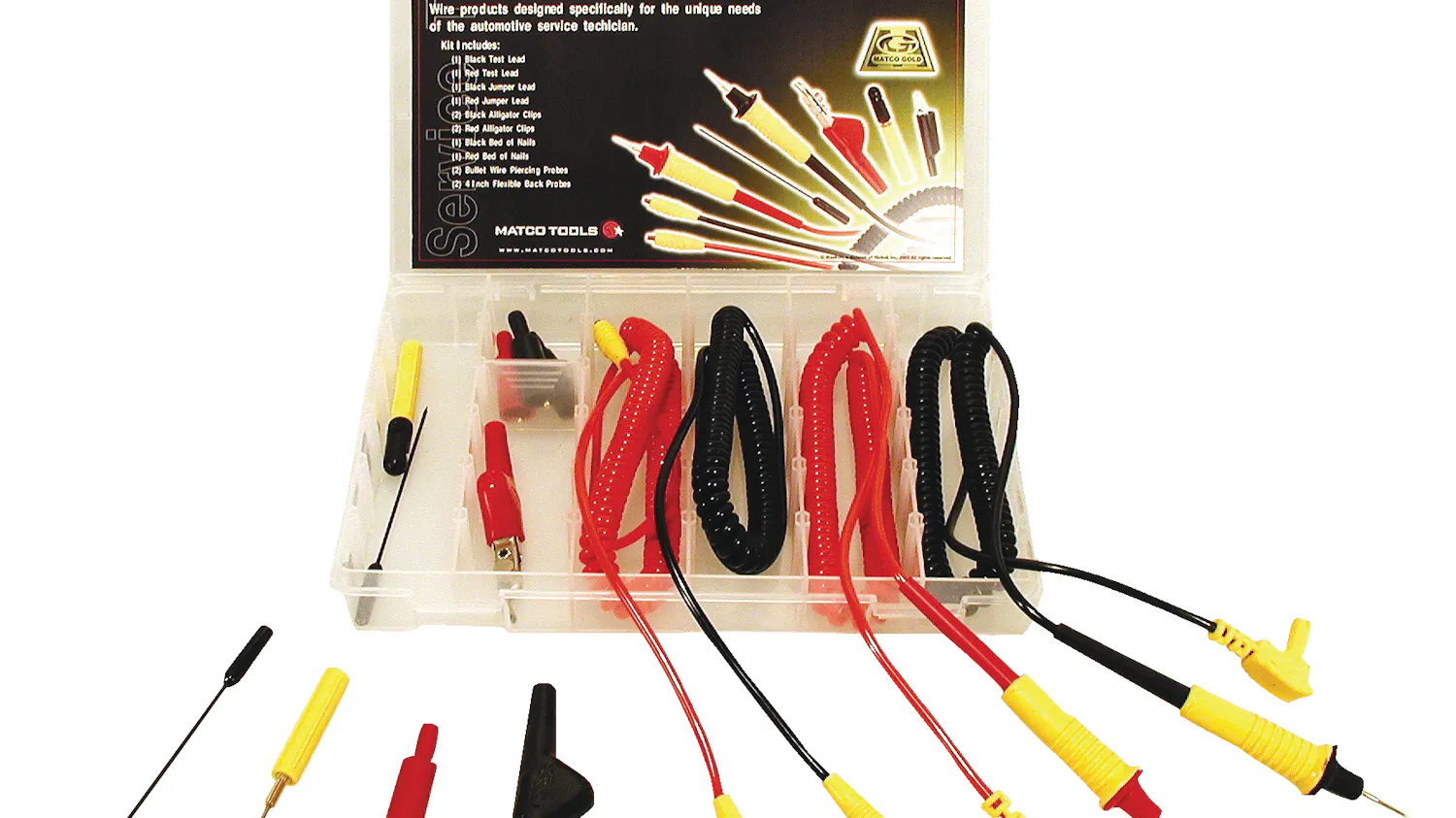 Matco Relay Test Kit MD77065 Matco Gold Test Lead Master Kit | Fleet Maintenance