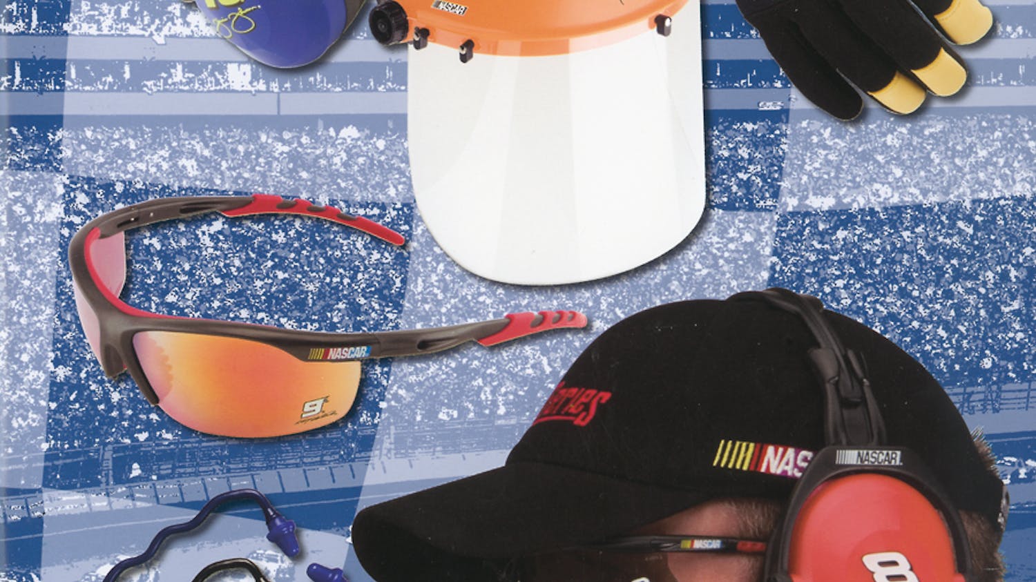 Nascar-themed personal protection equipment catalog | Fleet Maintenance