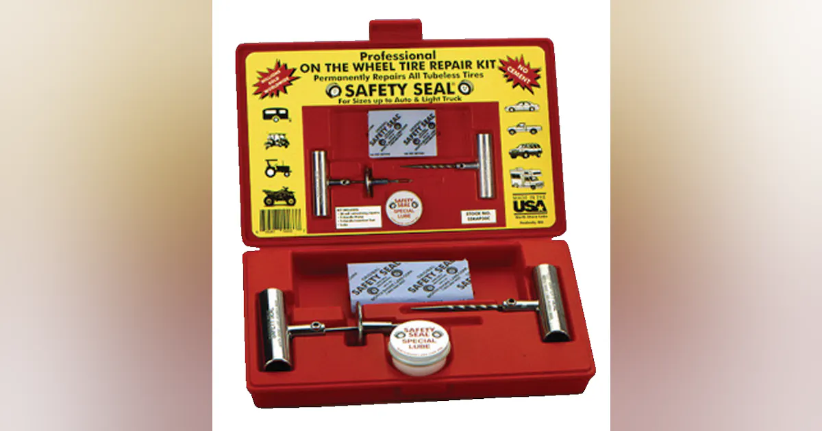 Volcanizing Kit Self-Vulcanizing Tubeless Tire Repair | Fleet Maintenance