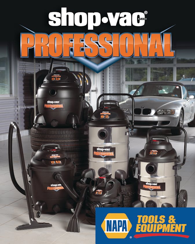 ShopVac brand Wet/Dry Utility Vacs Fleet Maintenance