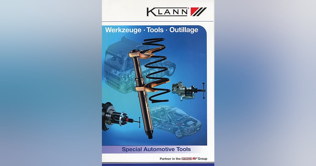 Special Automotive Tools Catalog Fleet Maintenance