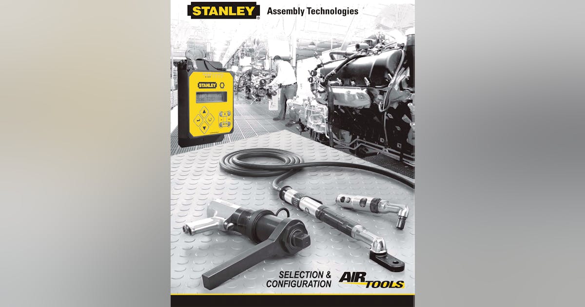 Stanley air tool catalog Fleet Maintenance