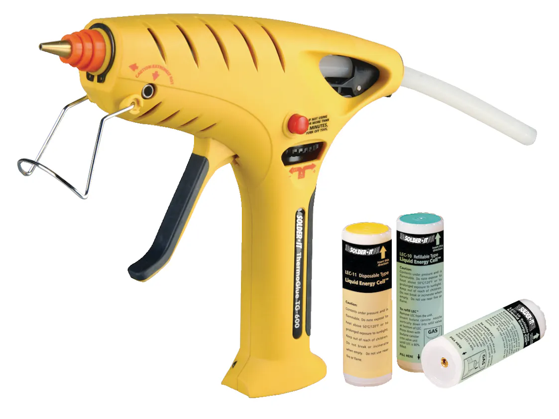 ThermoGlue butanepowered glue gun No. TG600 Fleet Maintenance