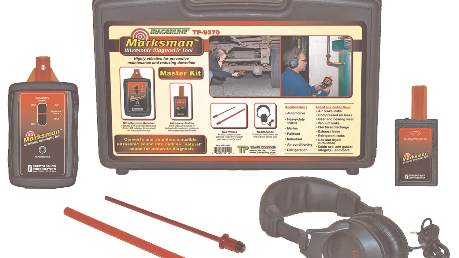 Marksmanship Tools TP-9370 Marksman Ultrasonic Diagnostic Tool | Fleet Maintenance