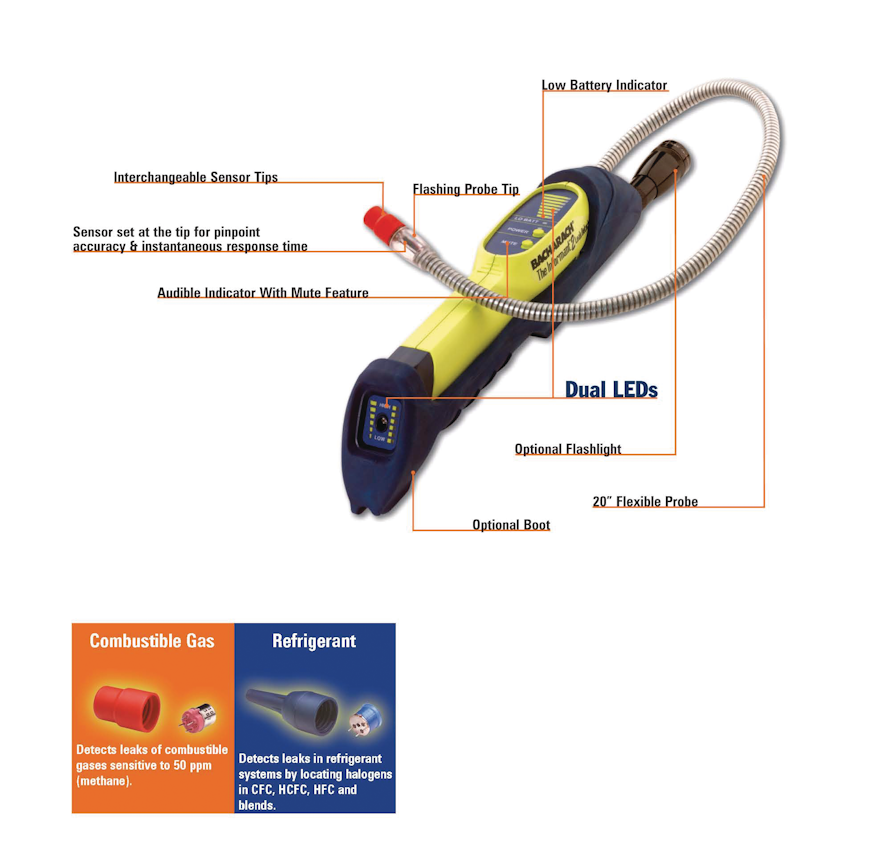 Informant 2 dual purpose leak detector Fleet Maintenance