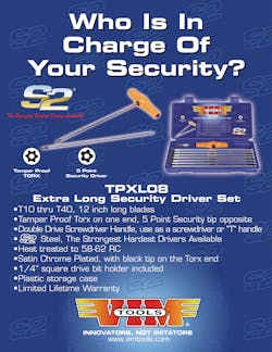Tpxl08extralongsecuritydriverset 10101177 Tpxl08extralongsecuritydriverset 10101177