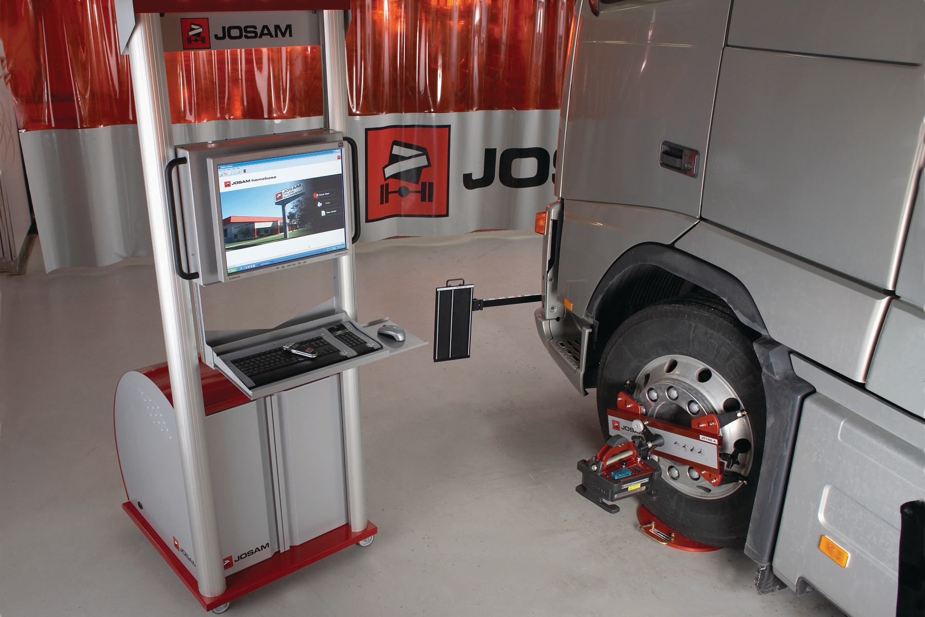 Wheel Alignment Station JT 4000 Fleet Maintenance
