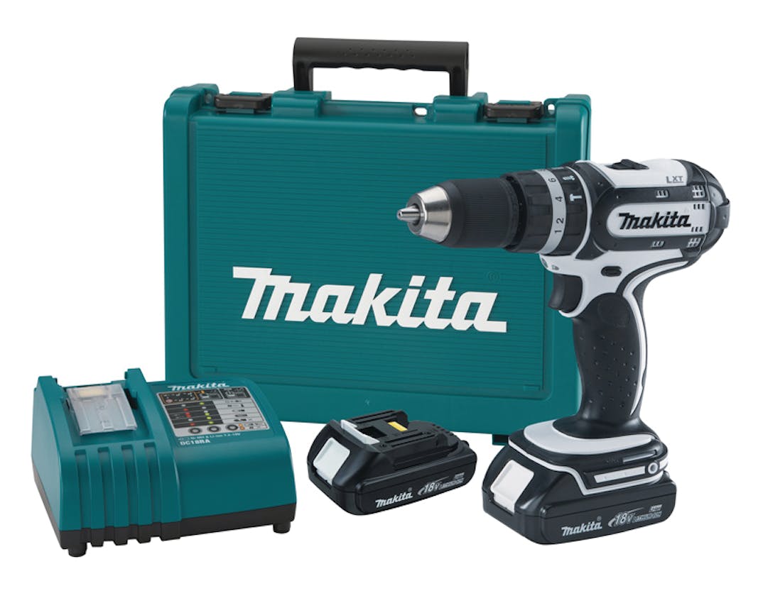 18V Cordless 1/2" Hammer DriverDrill, No. BHP452HW Fleet Maintenance