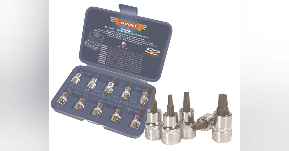 5-Point Security Driver Set, No. V5PSD | Fleet Maintenance