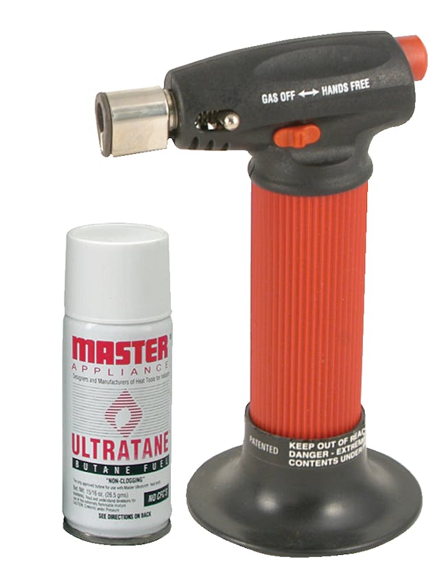 MT51B with MT51 Microtorch and Master Ultratane butane fuel Fleet Maintenance