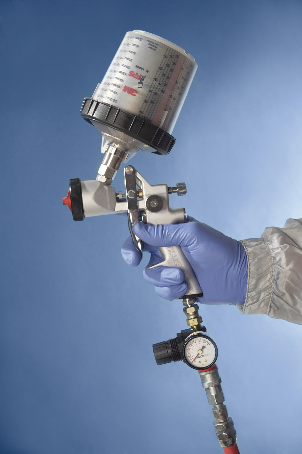 Portablesprayingsystemwithhvlpturbinesystemandppspaintpreparationsystem 10102547