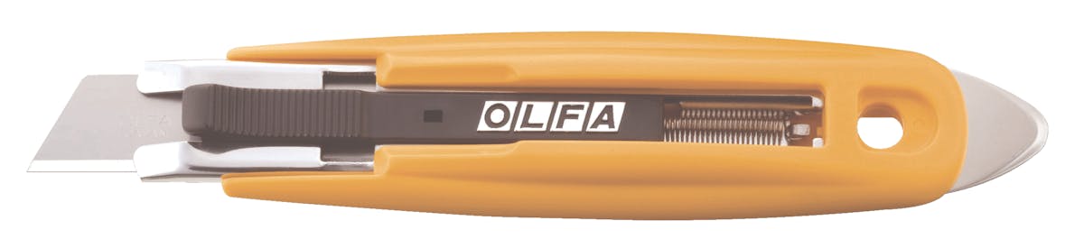 Olfa Automatic Self Retracting Safety Knife w/ Tape Slitter SK-9