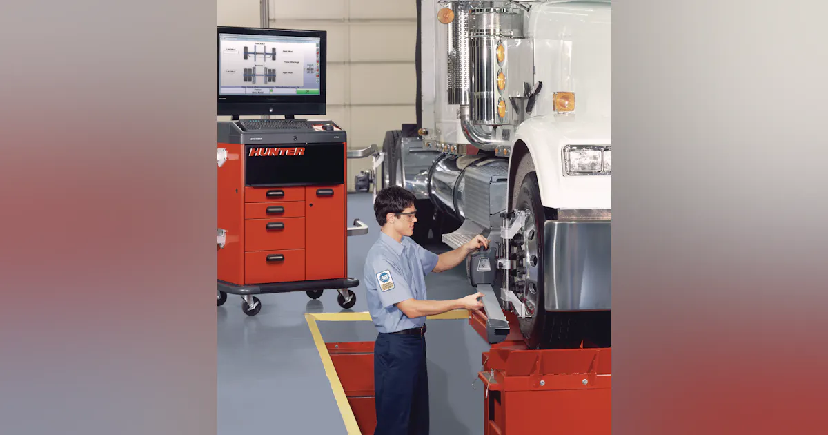 Powertrain Hd Alignment Tool WinAlign HD alignment with software | Fleet Maintenance