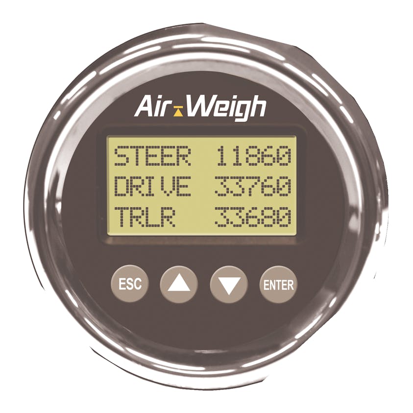 5800 Series of onboard truck scales Fleet Maintenance