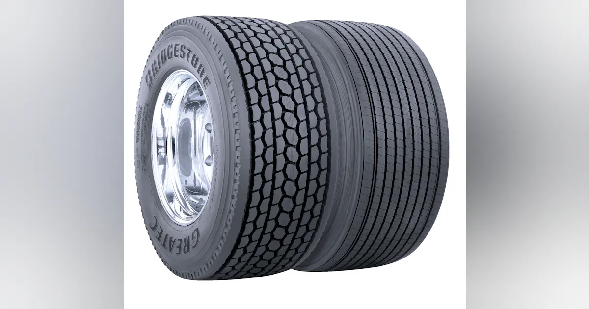 Greatec R197 BRIDGESTONE GREATEC™ WIDE BASE RADIALS | Fleet Maintenance