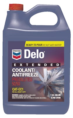Chevrondeloextendedlifecoolantantifreeze 10124891 Chevrondeloextendedlifecoolantantifreeze 10124891