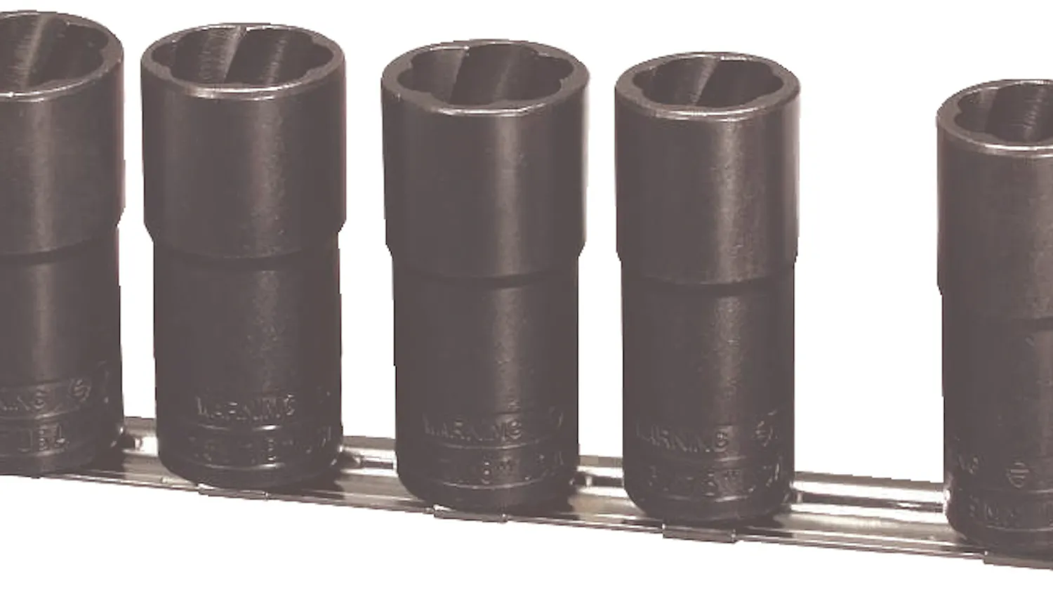 Twisting Socket Five Piece 1/2-inch Drive Deep Twist Socket Set | Fleet Maintenance