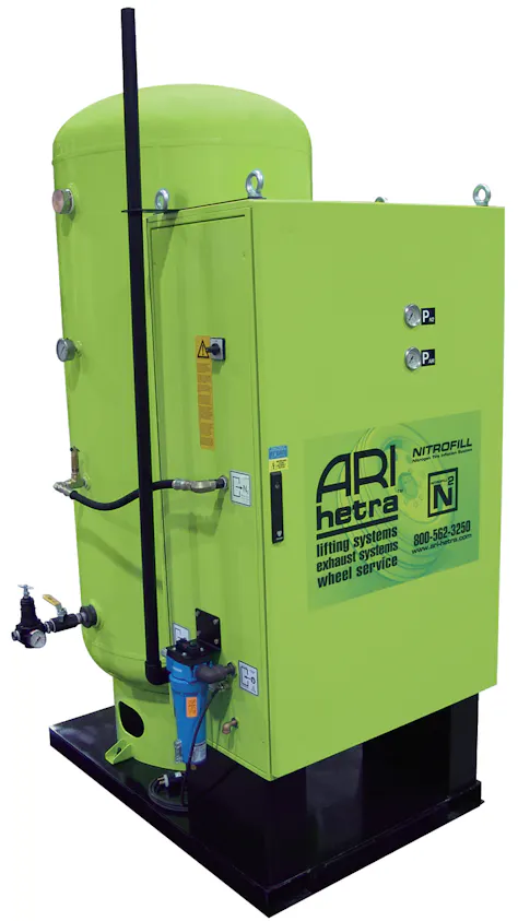 Nitrogen Tire Inflation System | Fleet Maintenance