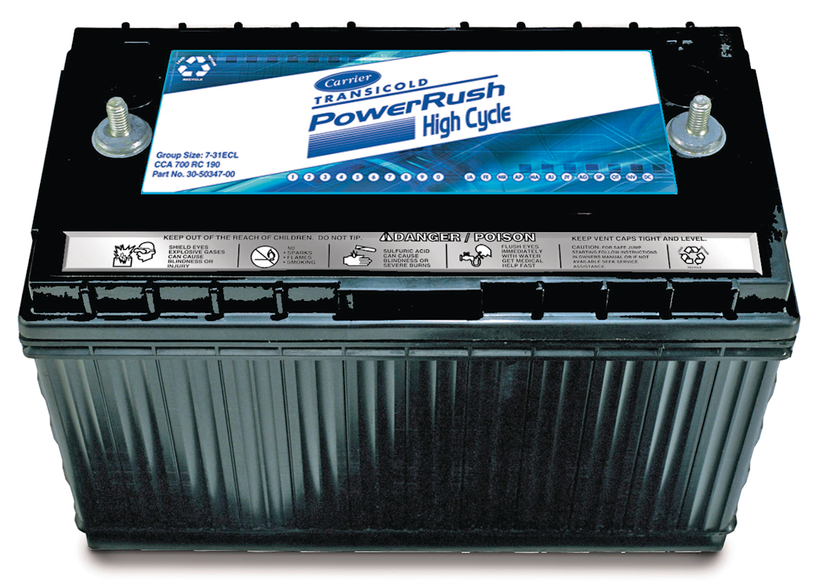 PowerRush™ batteries From Carrier Corporation Fleet Maintenance