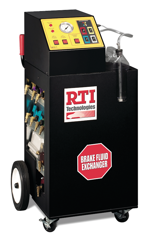 RTI BFX1 Brake Fluid Exchanger Fleet Maintenance
