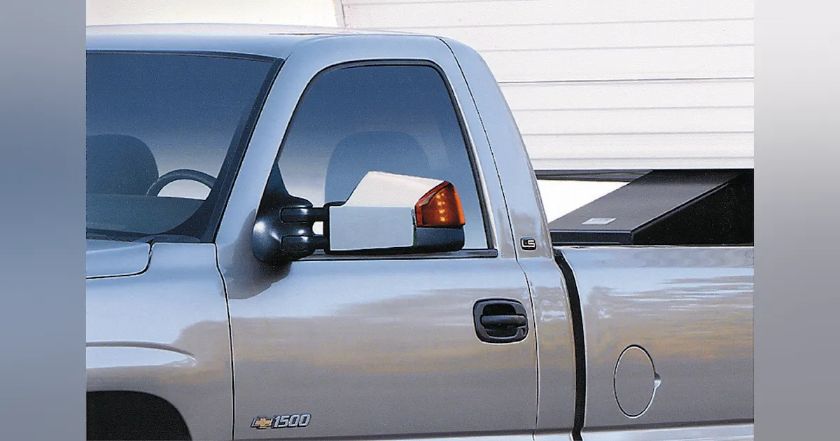 Schefenacker Mirror Telescoping Tow Mirror | Fleet Maintenance