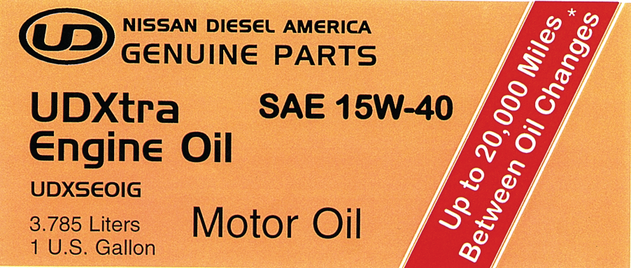 Udxtragenuineengineoil 10127288