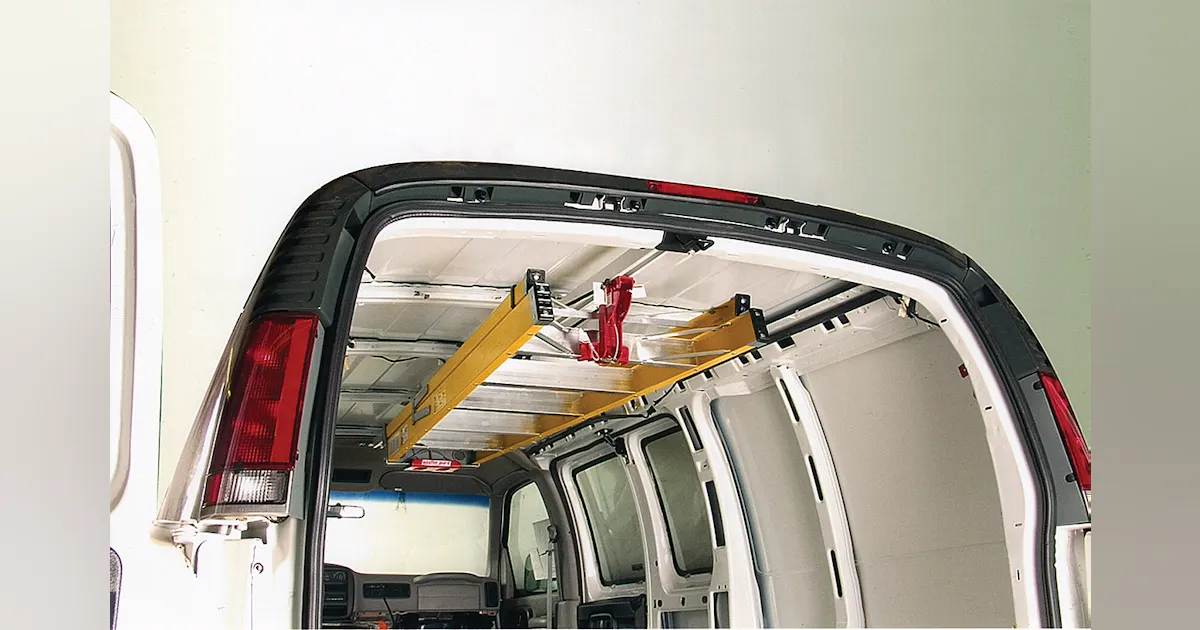 Internal Sliding Ladder Rack Weather Guard Sliding Ladder Rack | Fleet Maintenance