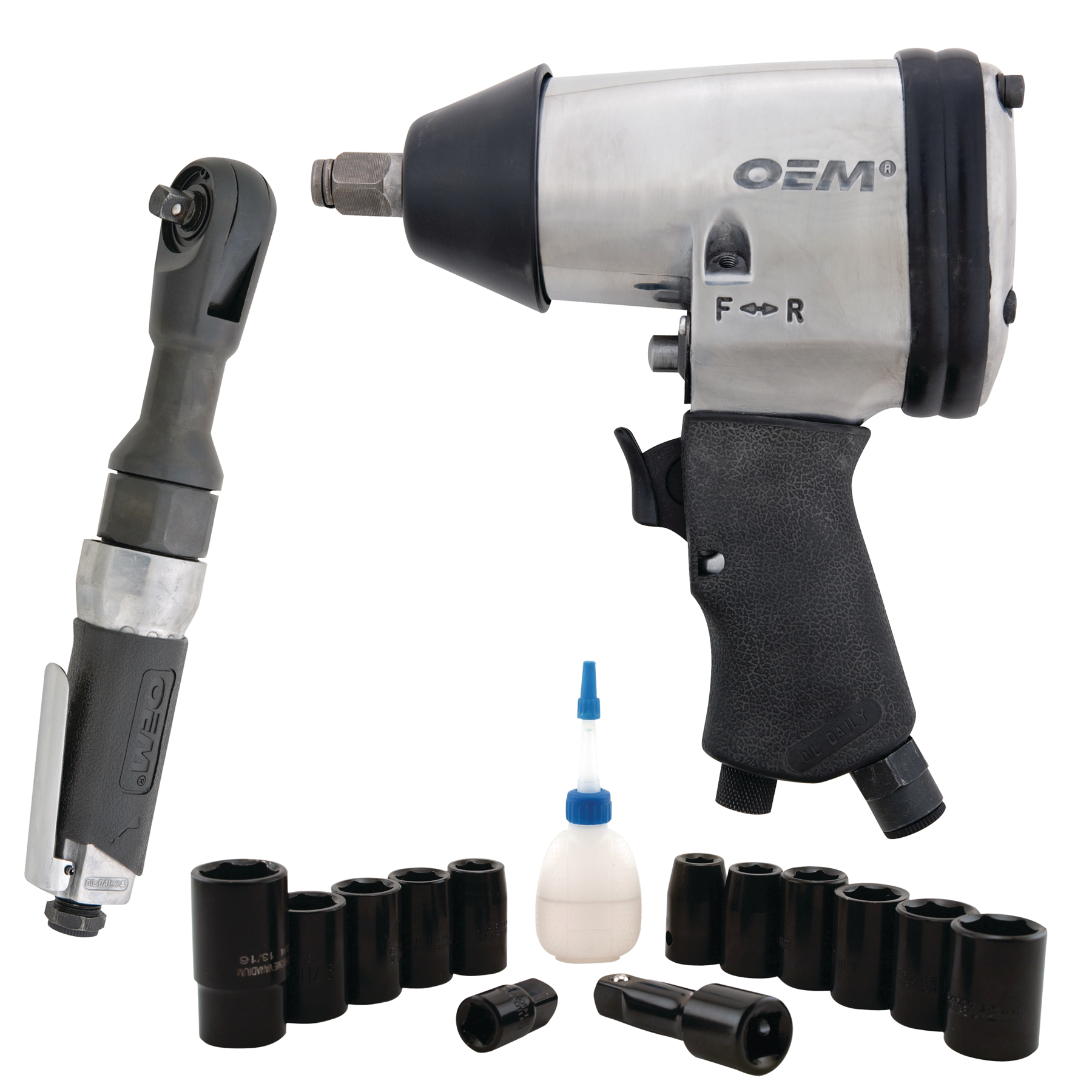 OEM's 19piece Air Tool Kit Fleet Maintenance