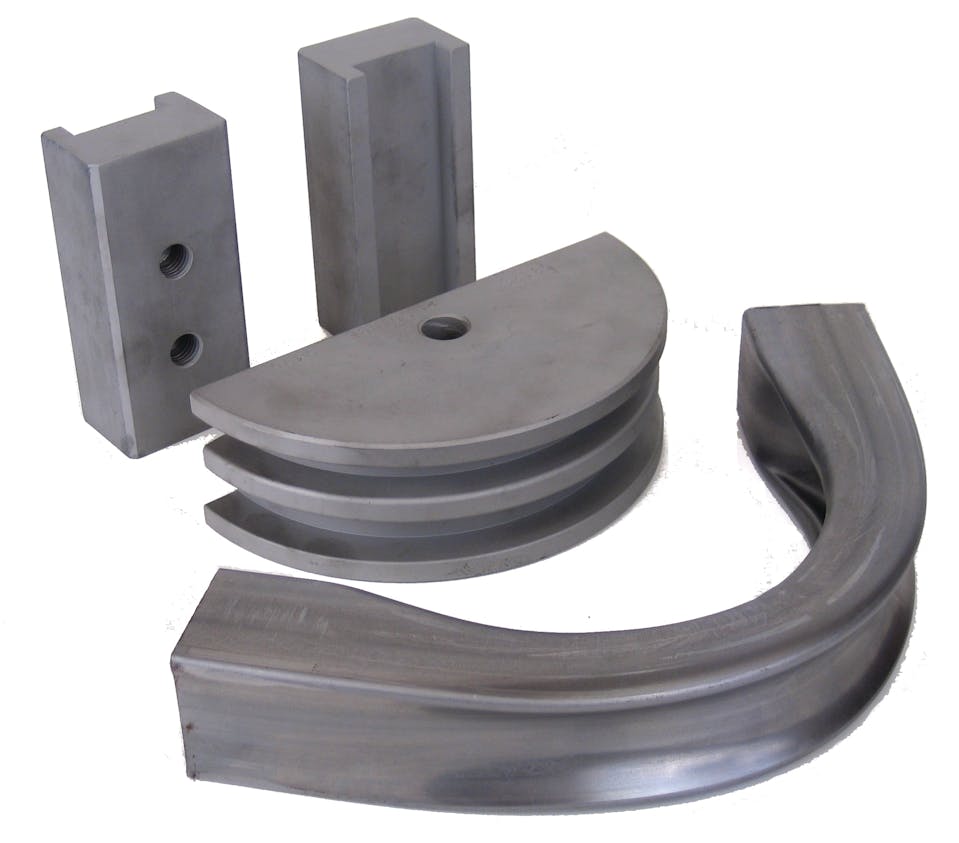 Tooling line square tubing benders Fleet Maintenance
