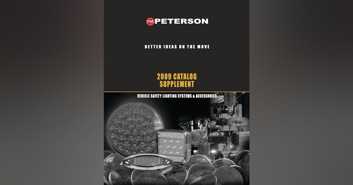 Lighting Catalog Supplement Fleet Maintenance