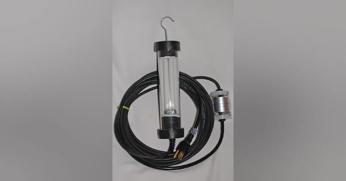 Compact flourescent drop light | Fleet Maintenance