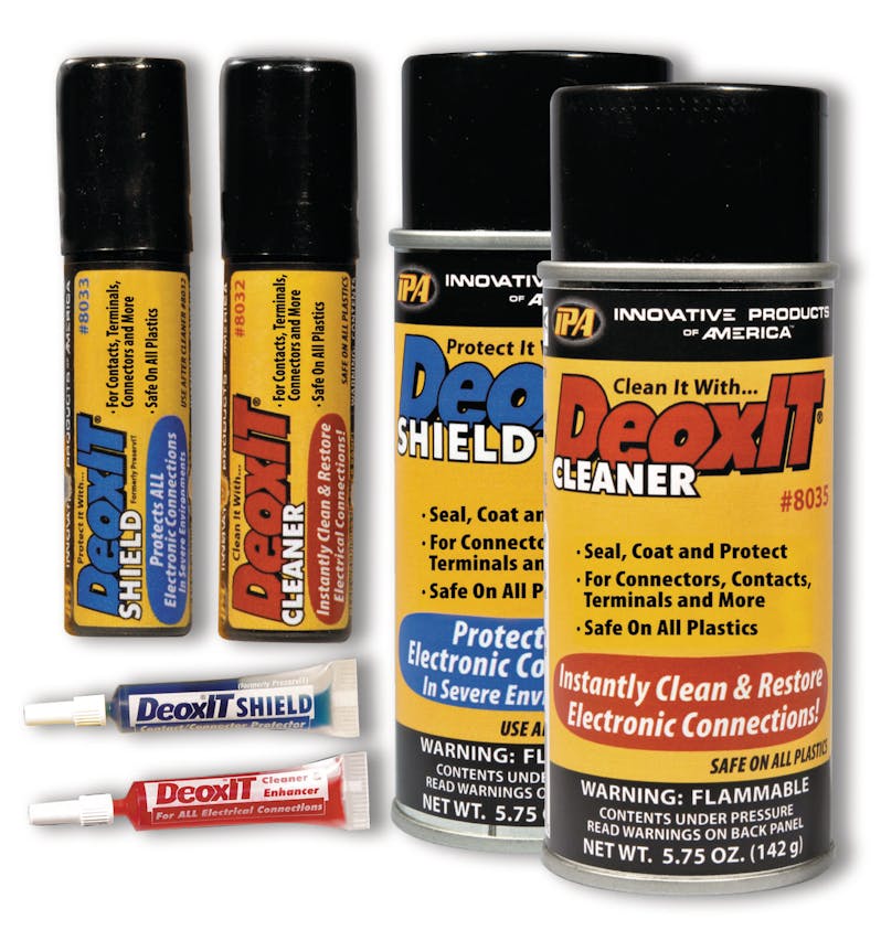 DeoxIT Cleaner and Shield Fleet Maintenance