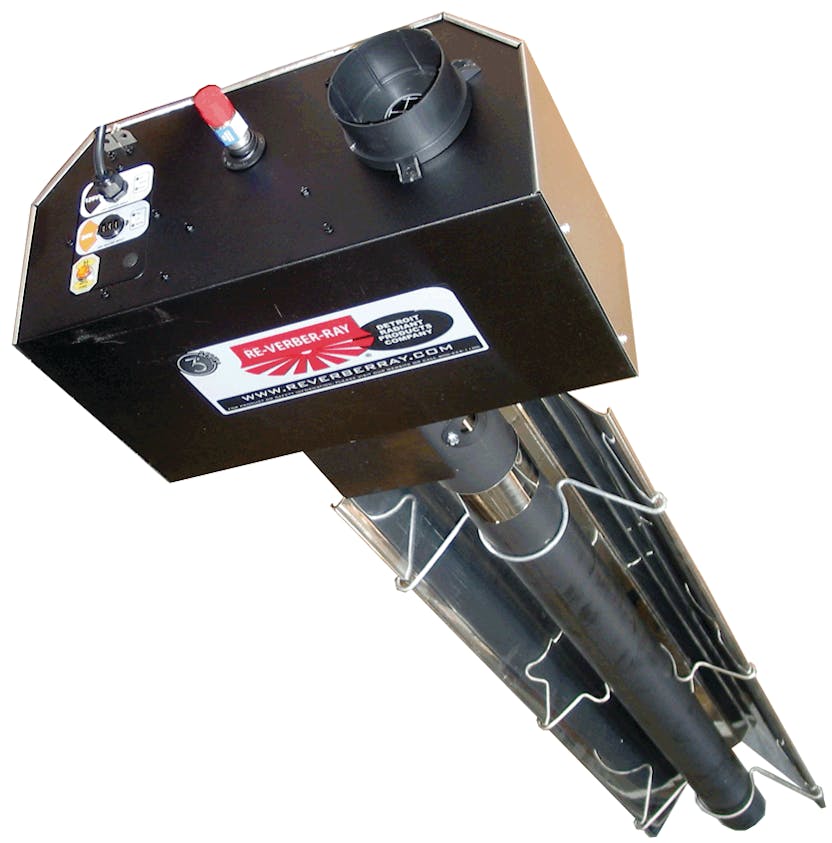 Twostage InfraRed Tube Heaters Fleet Maintenance