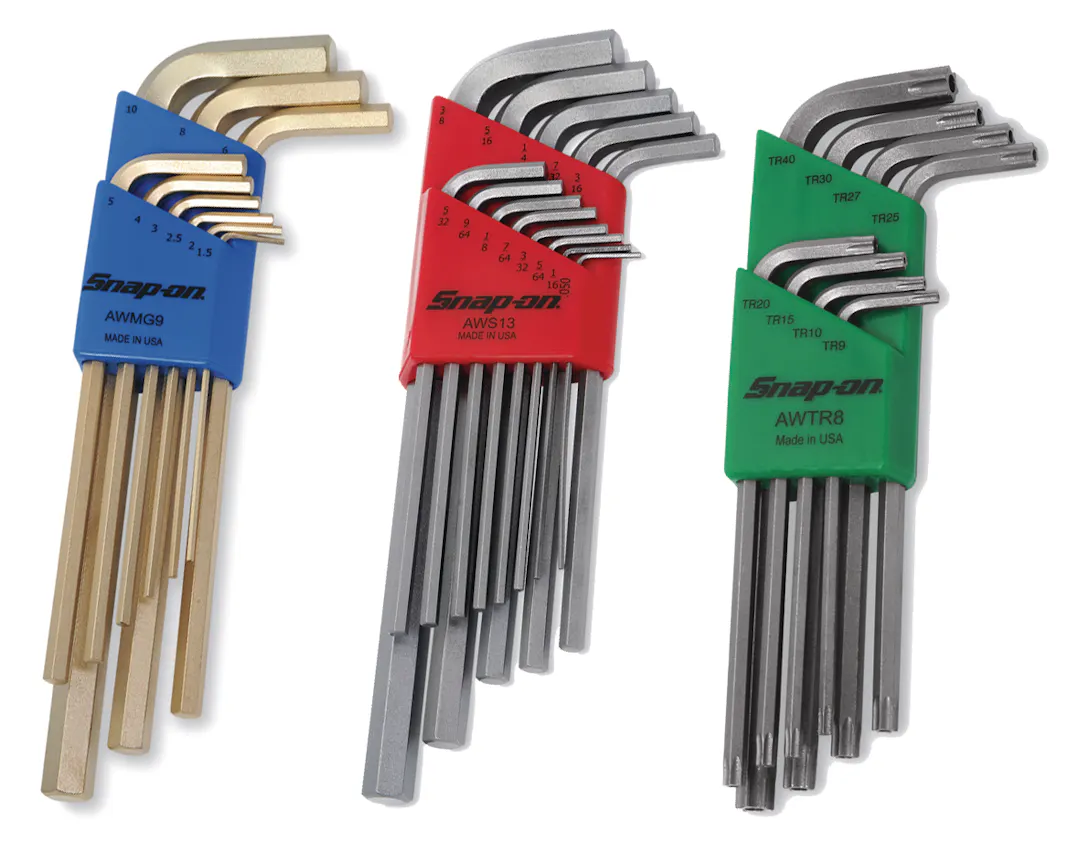 L-Shaped Hex Key Wrench Sets | Fleet Maintenance