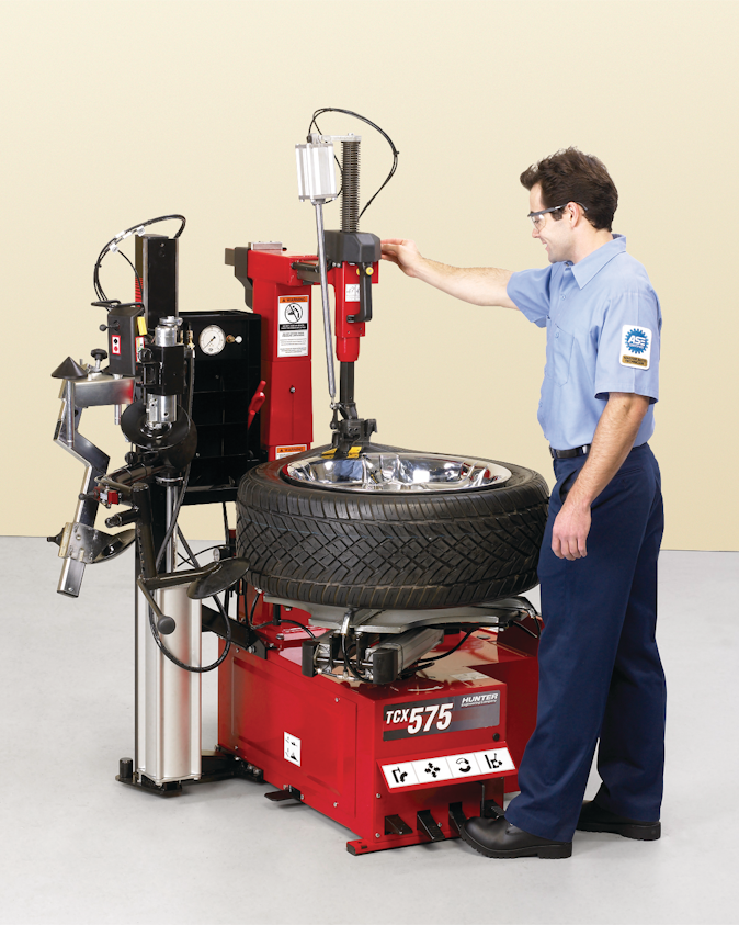 Leverless Clamp Tire Changer, No. TCX575 Fleet Maintenance