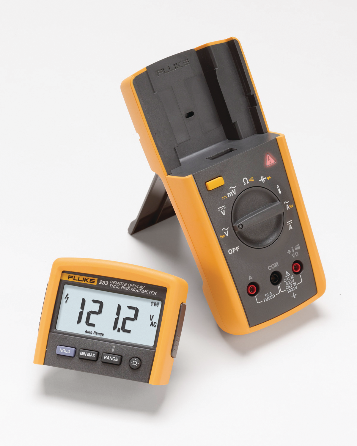 10) Fluke 233 wireless remote display digital multimeter