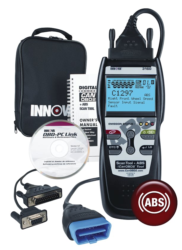 INNOVA 3160 ABS + CanOBD2 ScanTool Fleet Maintenance