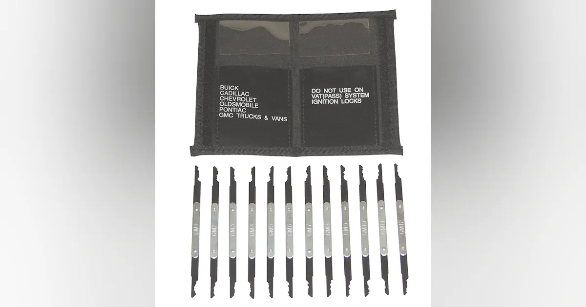 Ford Rocker Lock Set GM Rocker Lock Pick Set, No. LT-280 | Fleet Maintenance
