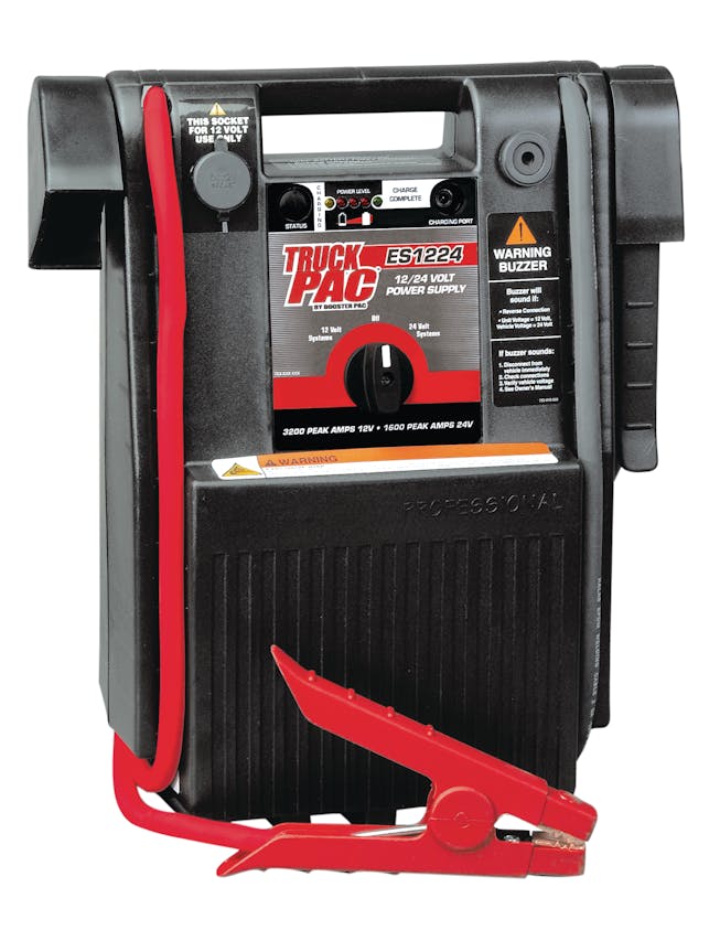 Truck PAC ES1224 3000/1500 Peak Amp 12V/24V Jump Starter Fleet