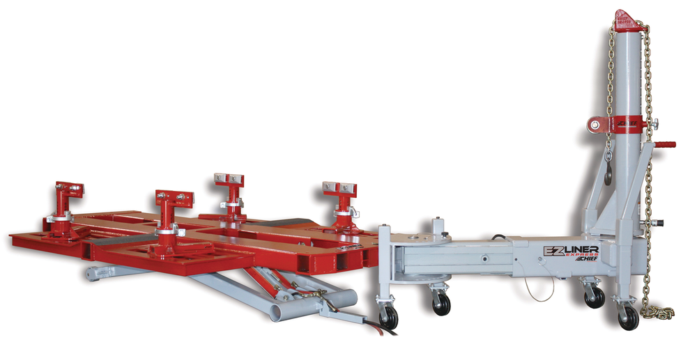 EZ Liner Express collision repair system Fleet Maintenance