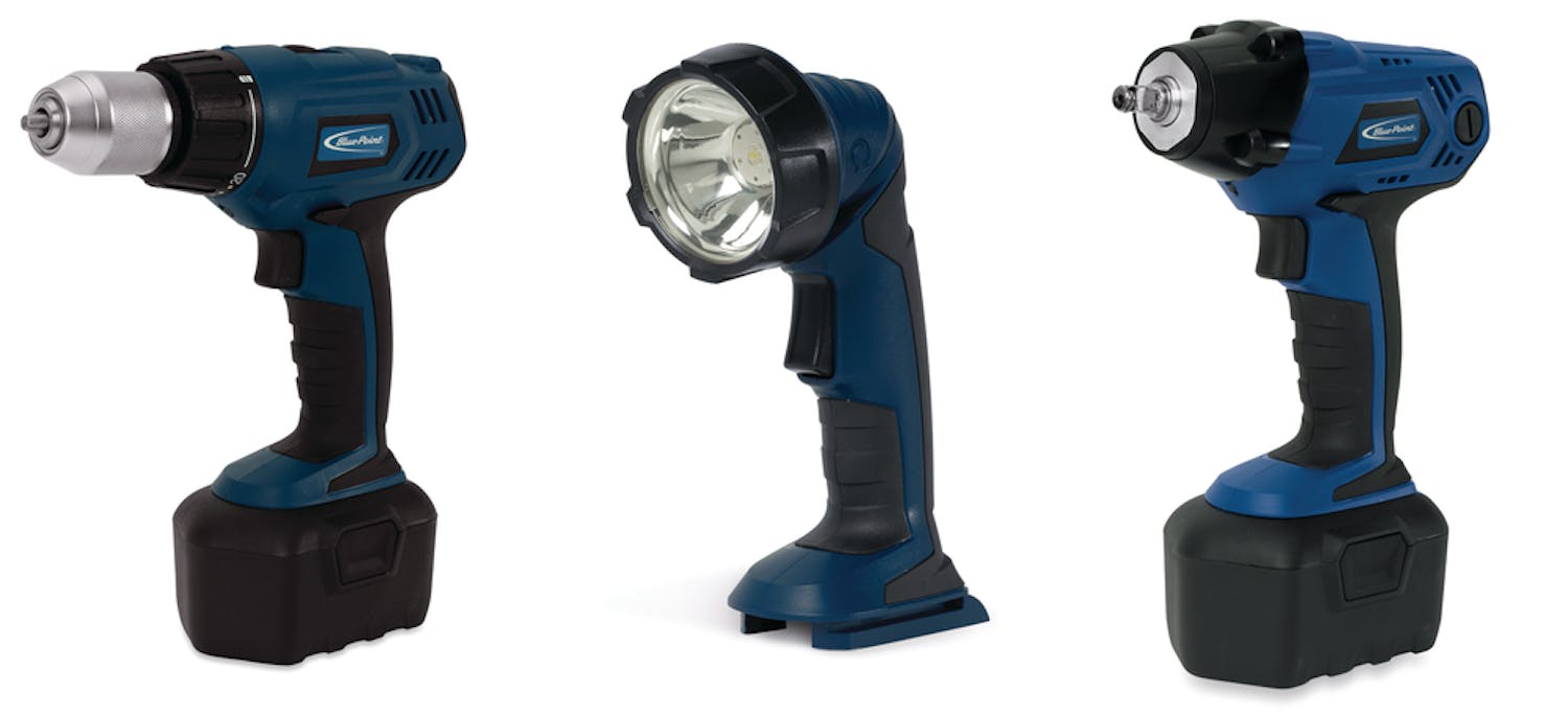 BluePoint Cordless tool line Fleet Maintenance